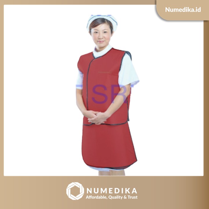 Baju Double Tangan + Rok untuk Wanita type PA06-50, tebal 0,5mmPb (Q-Med)